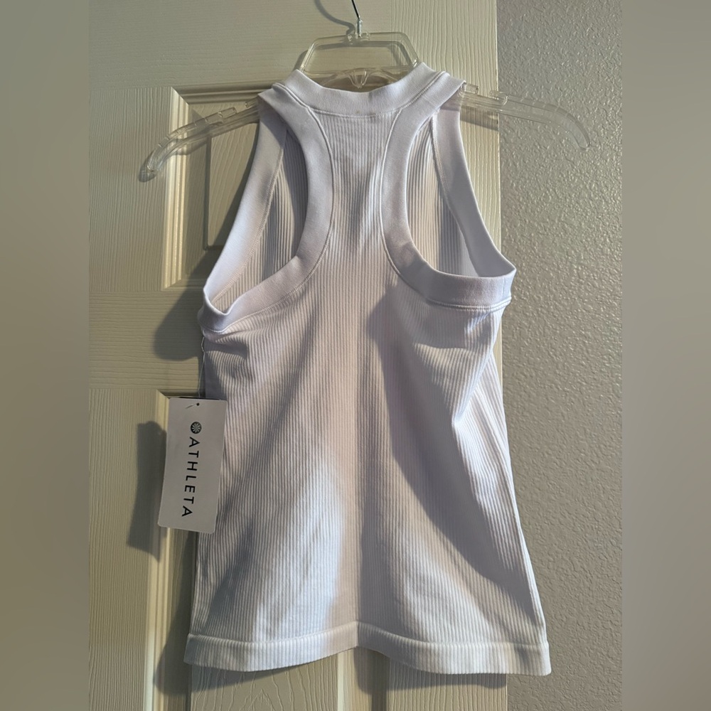 Athleta Renew Racerback Ribbed Tank - Picture 2 of 4